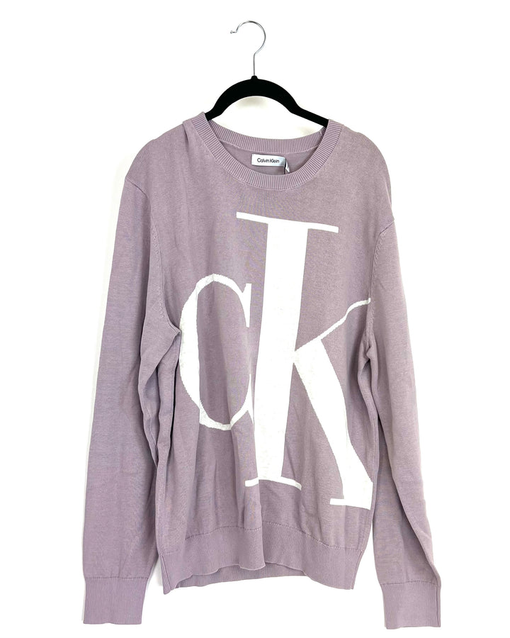 Light Purple Logo Sweater - Medium