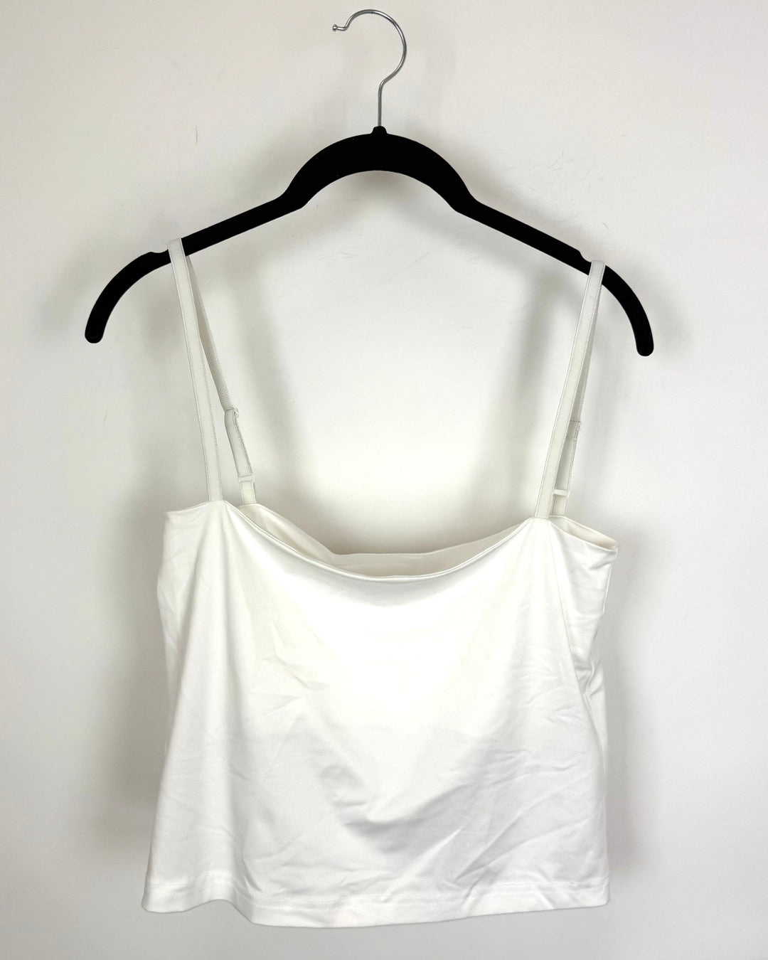 Bright White Cropped Camisole Top - Size 4/6