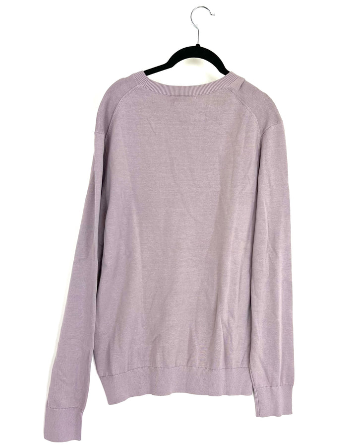 MENS Light Purple Sweater - Medium