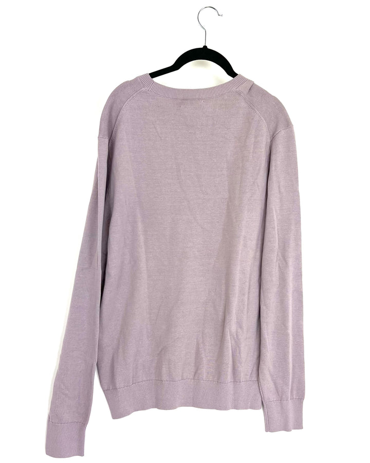 Light Purple Logo Sweater - Medium