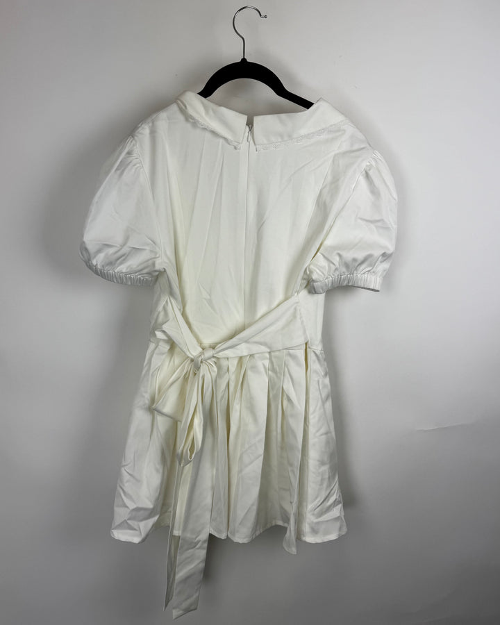 Commense White Dress -  Small