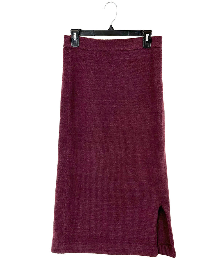 Maroon Skirt - Size 4-6