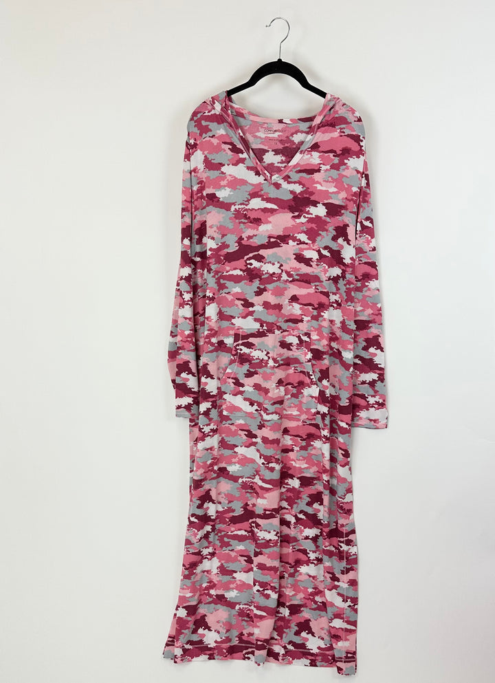 Pink Camo Lounge Dress - Size 18/20 and 18W-20W