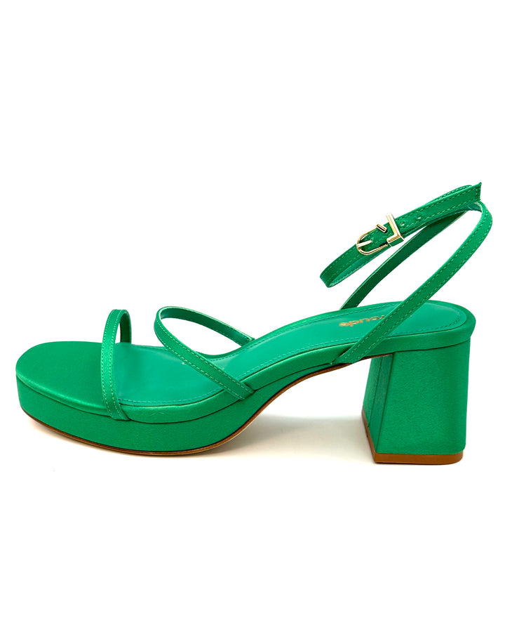 Emerald Green Wraparound Sandal - Size 8.5