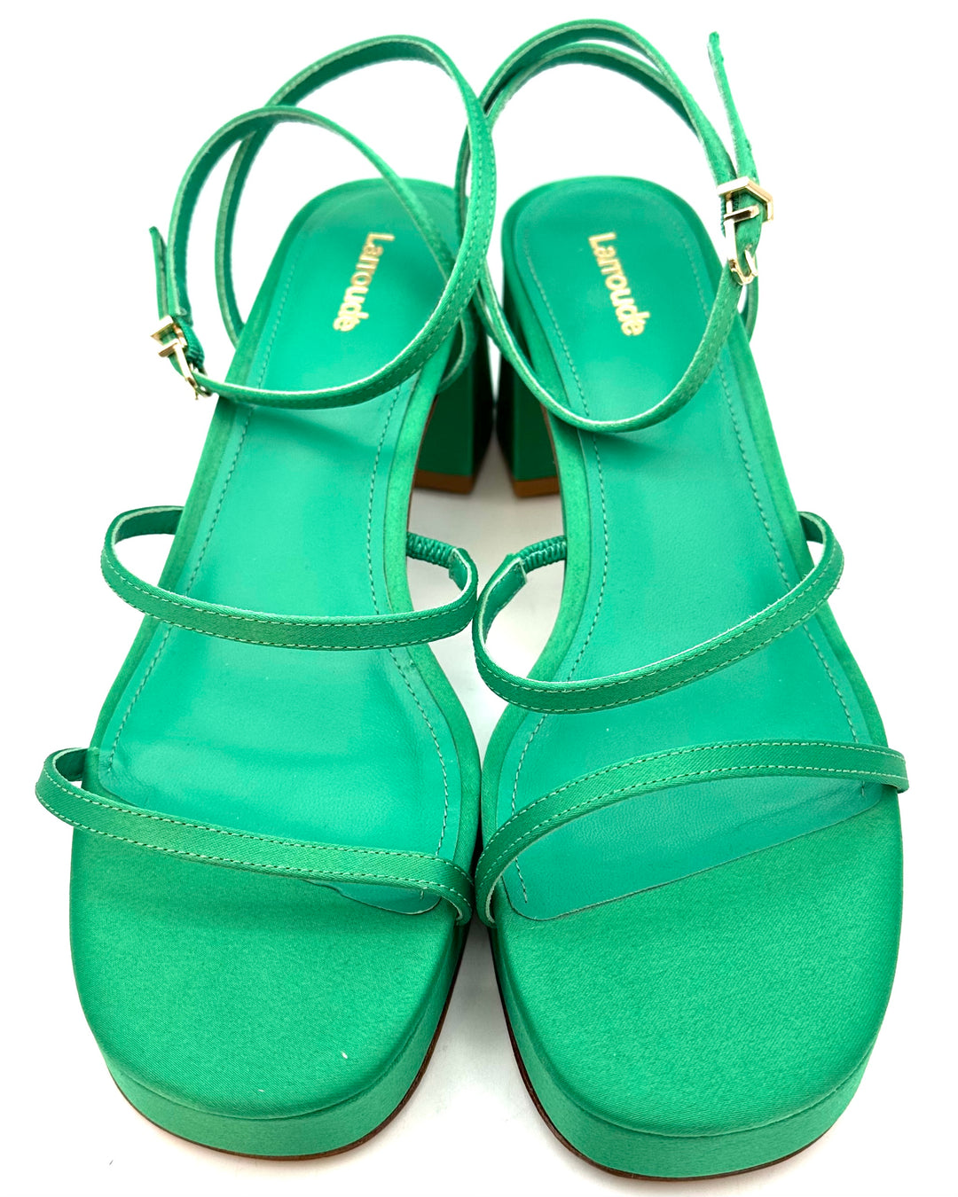 Emerald Green Wraparound Sandal - Size 8.5
