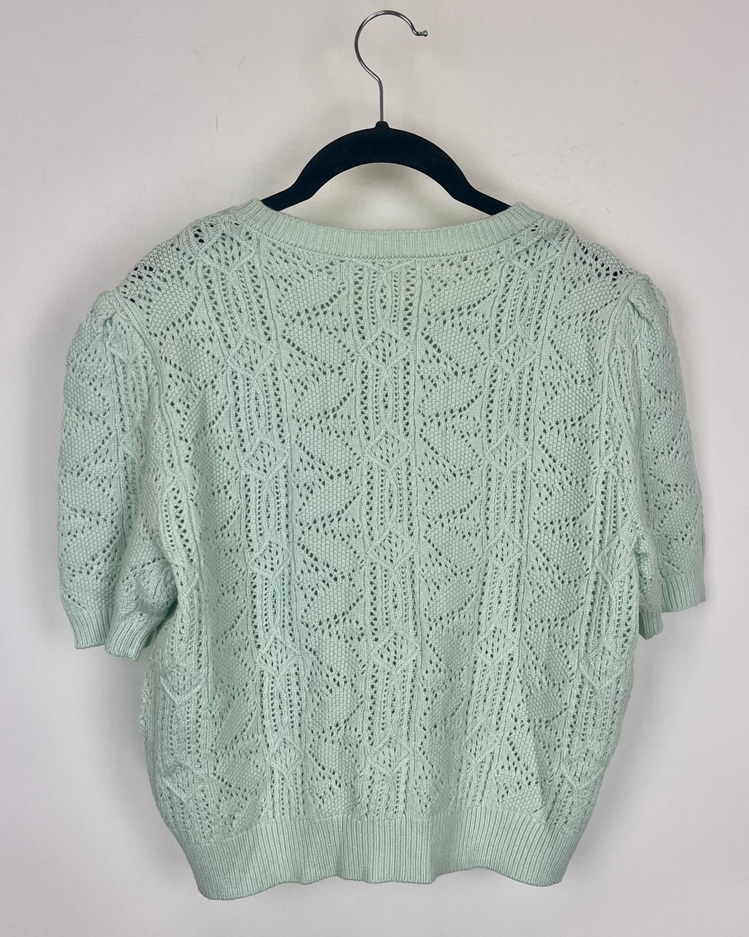 Mint Green Crochet Top - Size 4/6
