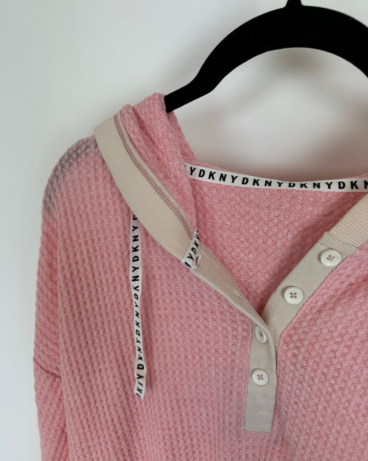 Pink Long Sleeve Lounge Dress - Size 8/10