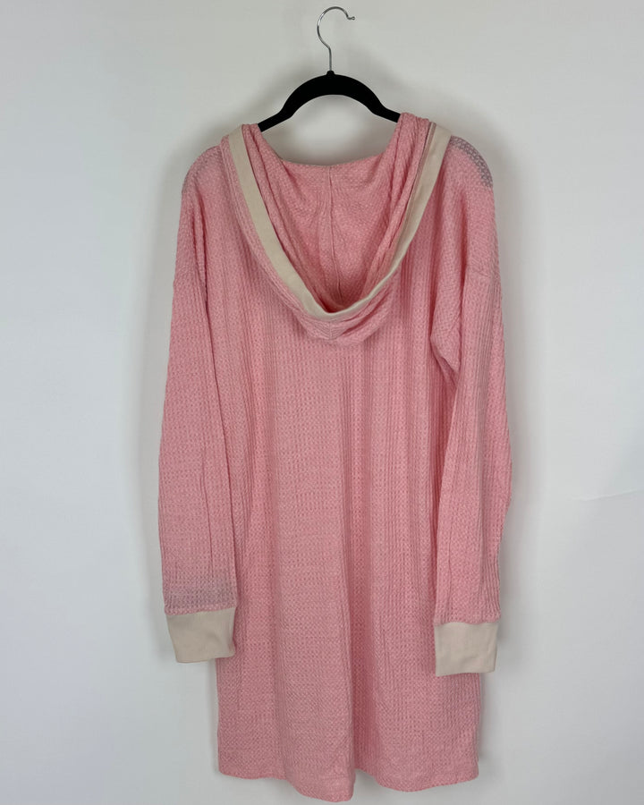 Pink Long Sleeve Lounge Dress - Size 8/10