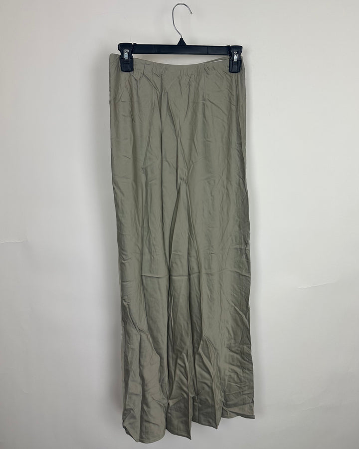 Taupe maxi skirt - 0/2, 2/4