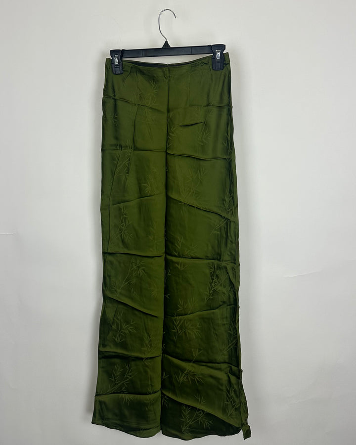 Fern green maxi skirt - 0/2, 2/4