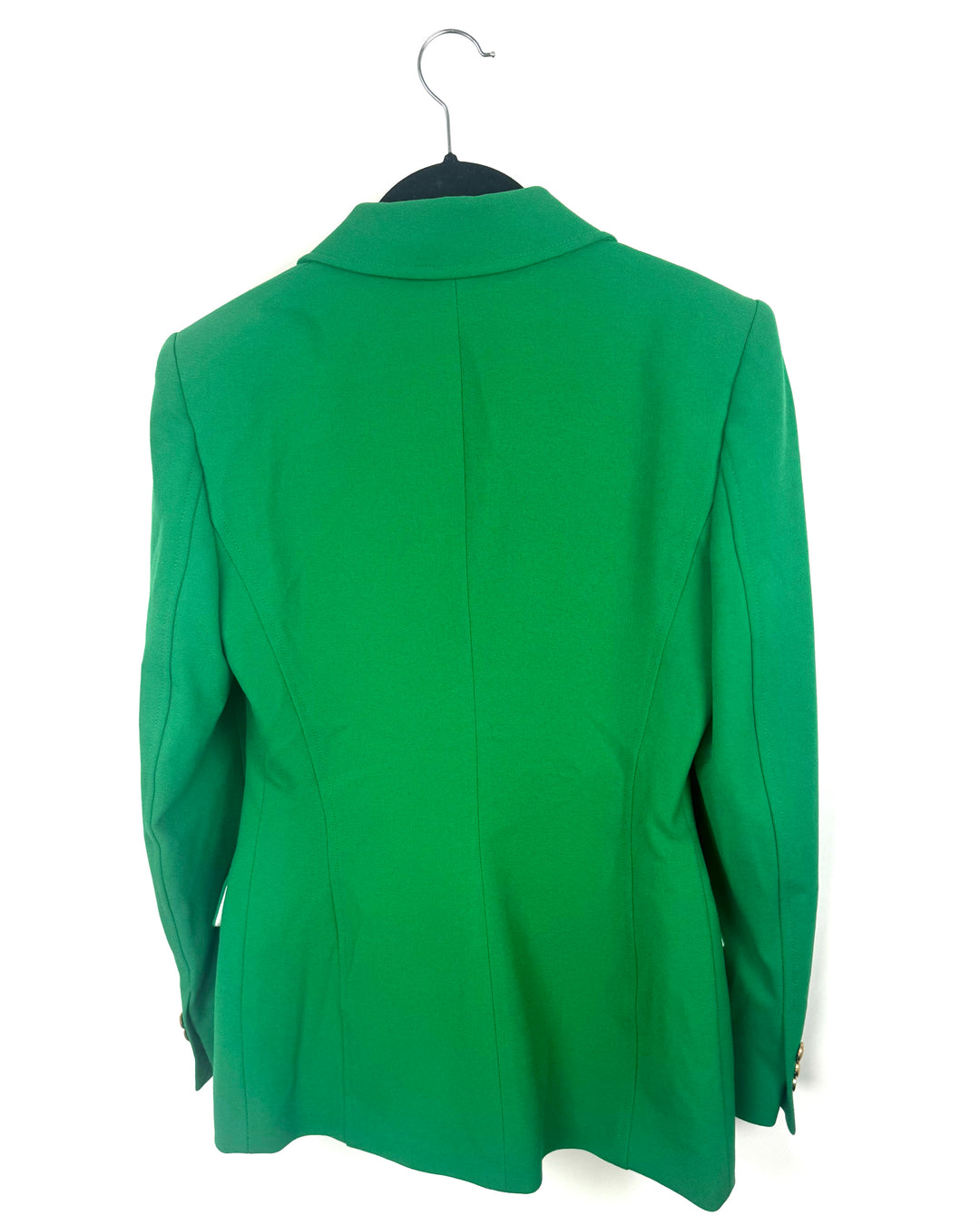 Zara Emerald Green Blazer with Gold buttons - Size Small
