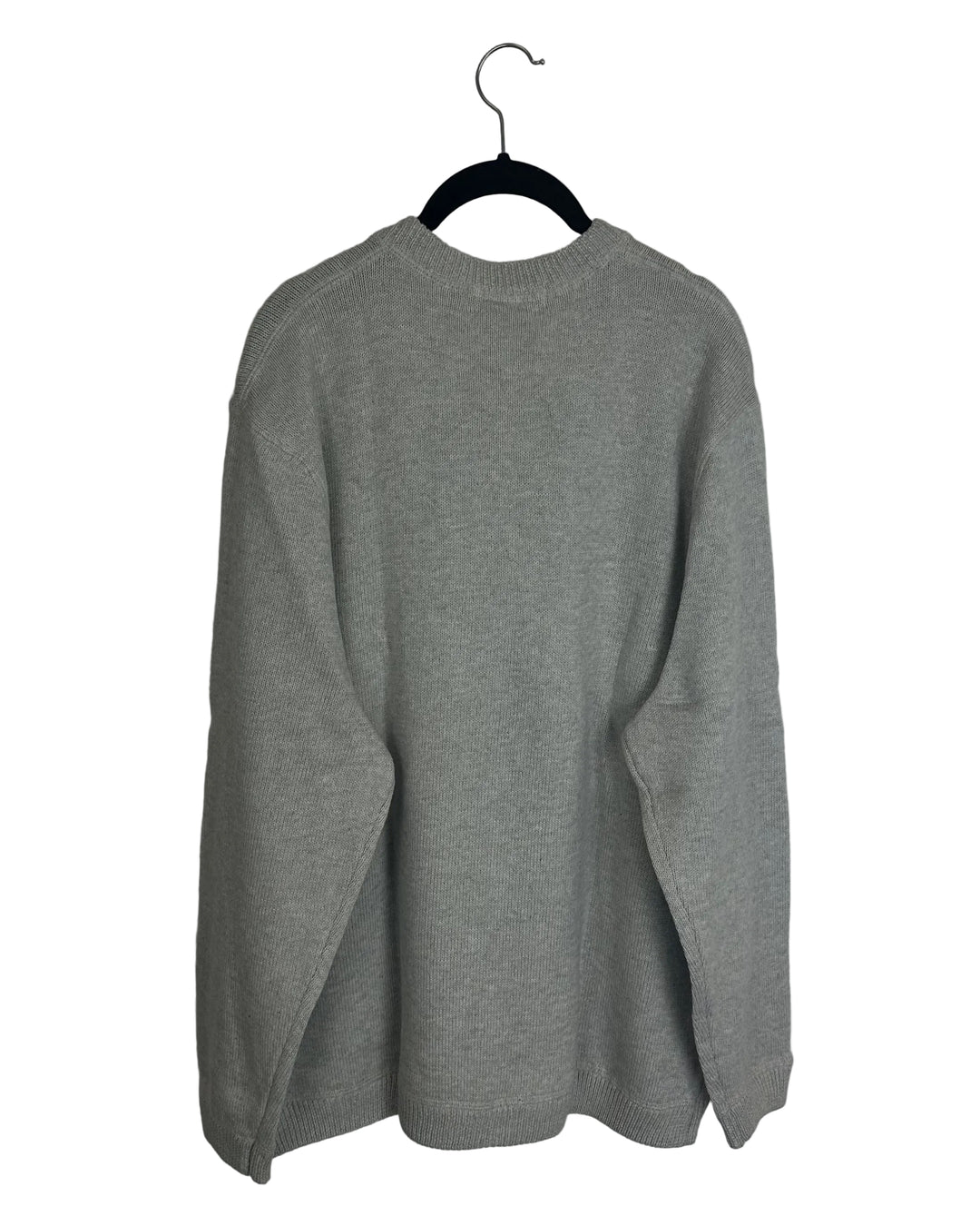 Light Heather Henley Sweater - Size 2/4