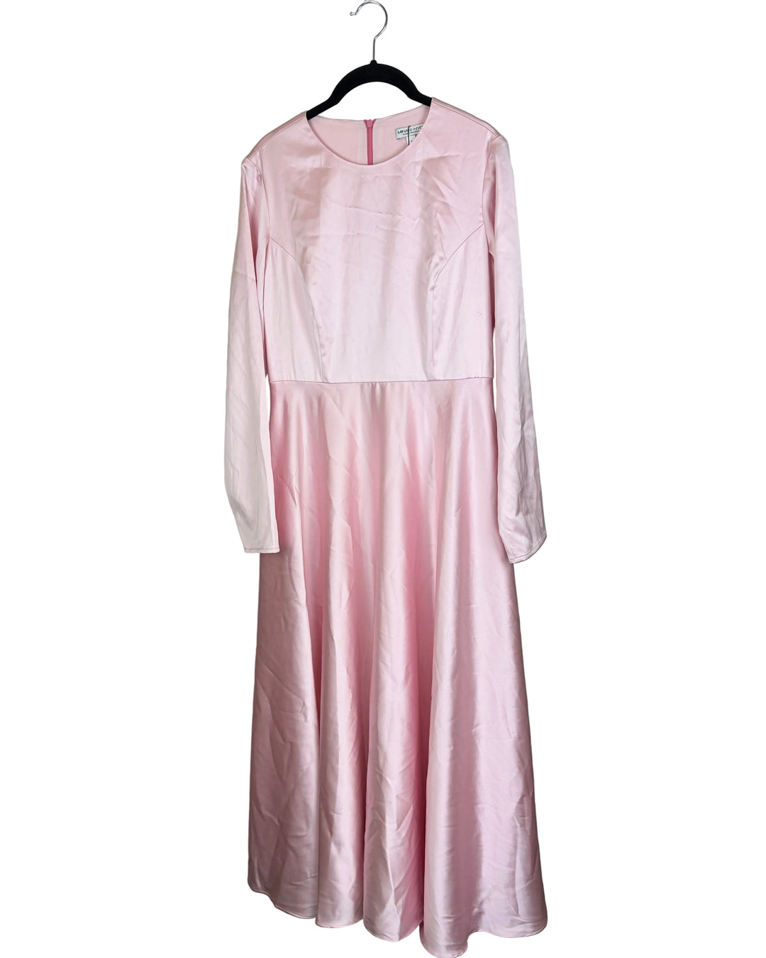 Light Pink Satin Dress - Size 4