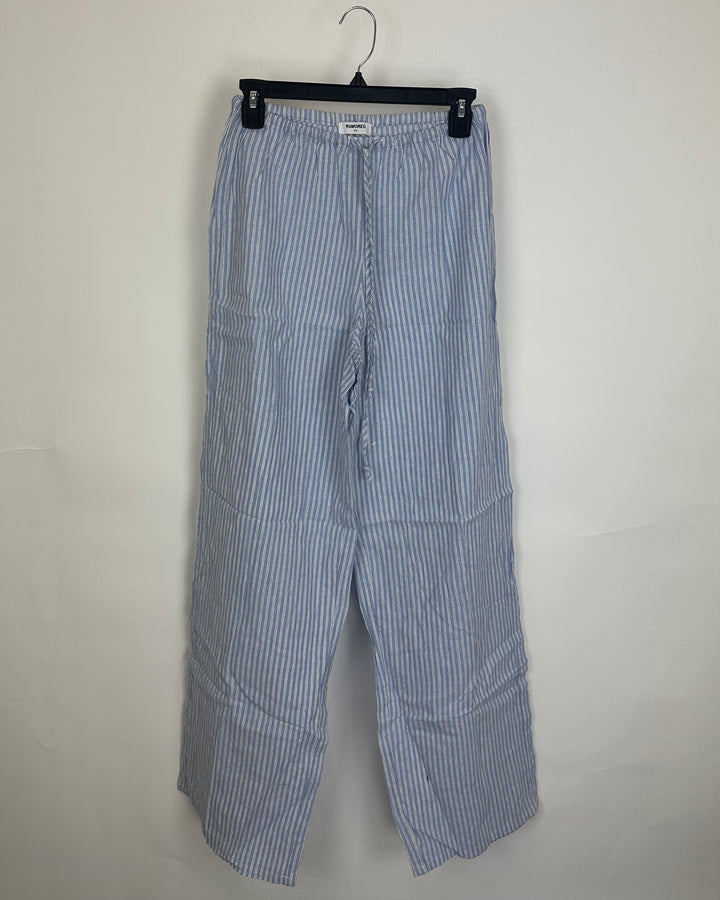 Light blue striped pants - 0/2