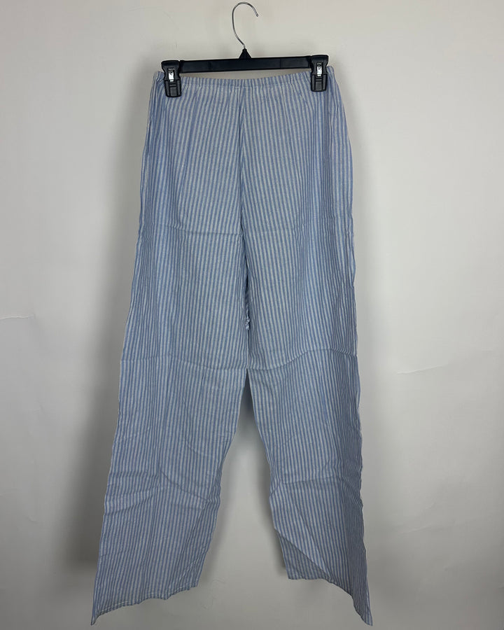 Light blue striped pants - 0/2