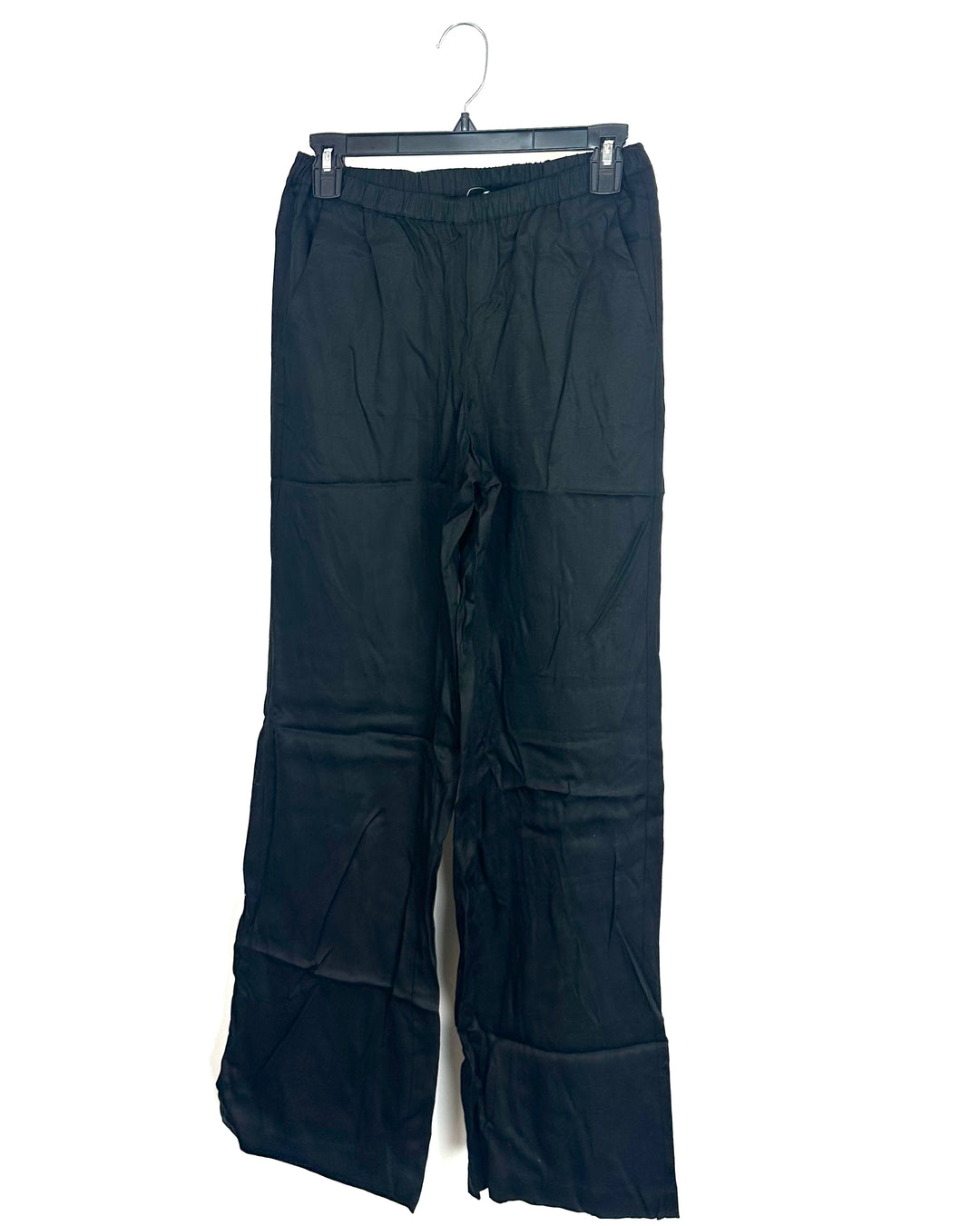 Black linen pants - 0/2 and 2/4