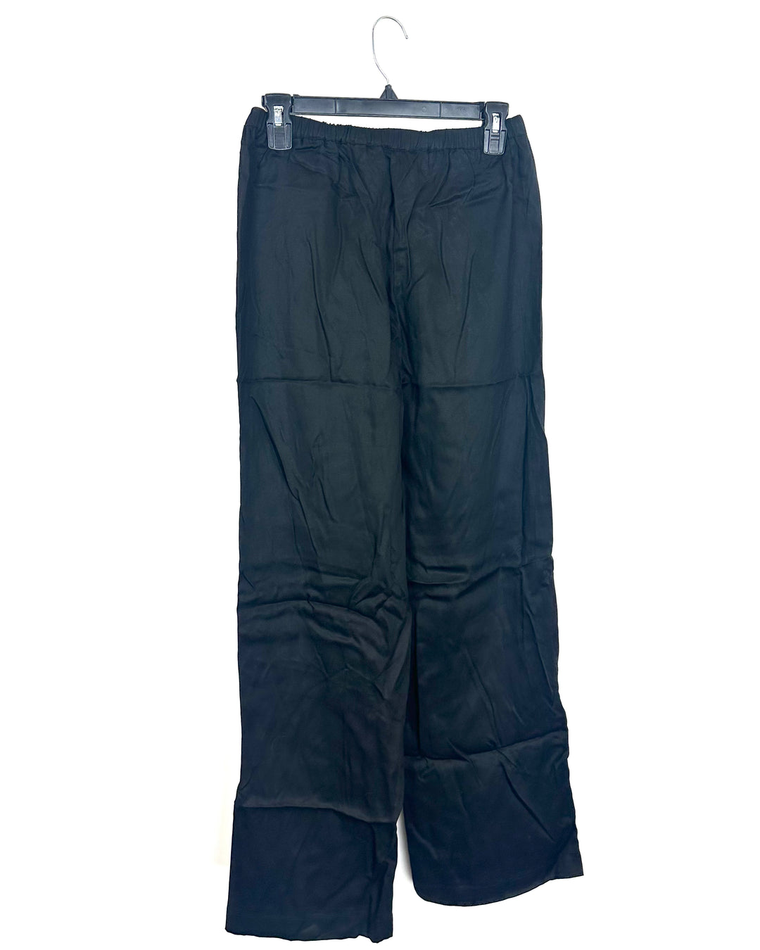 Black linen pants - 0/2 and 2/4