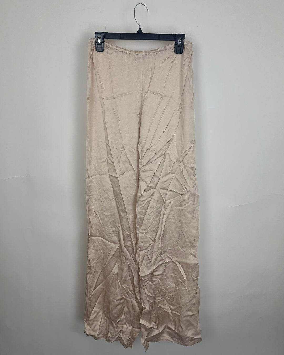 Cream silky pants - 2/4