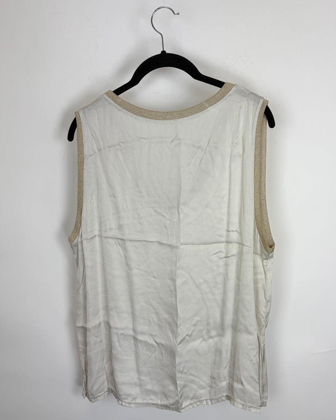 Beige V-Neck Tank - Size 4/6