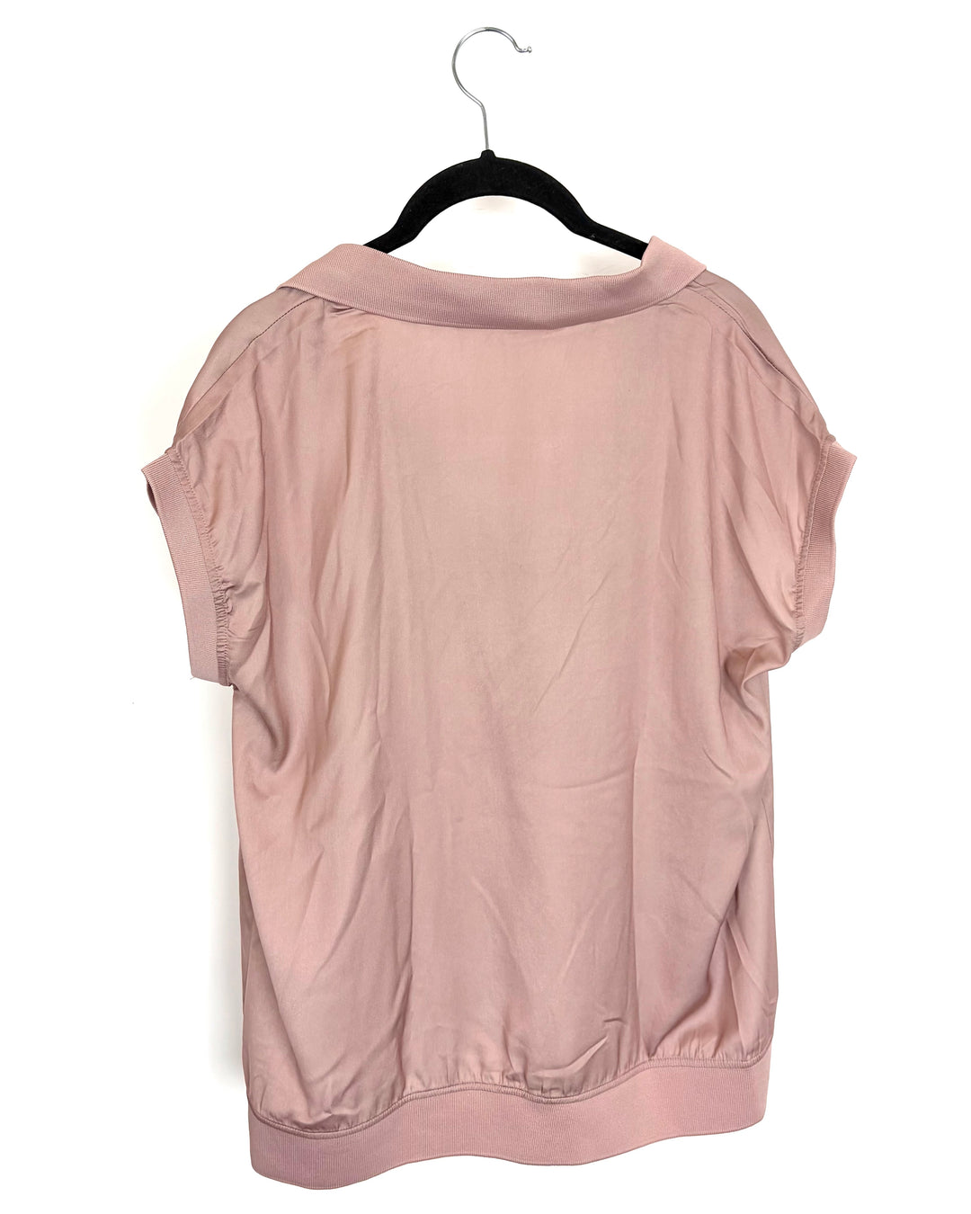 Mauve Pink V Neck Top - Size 4/6
