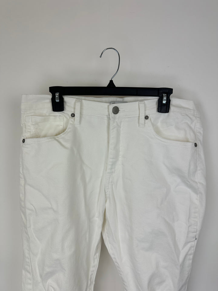MENS And Now This White Ripped Skinny Jeans - Mens Waist Size 36