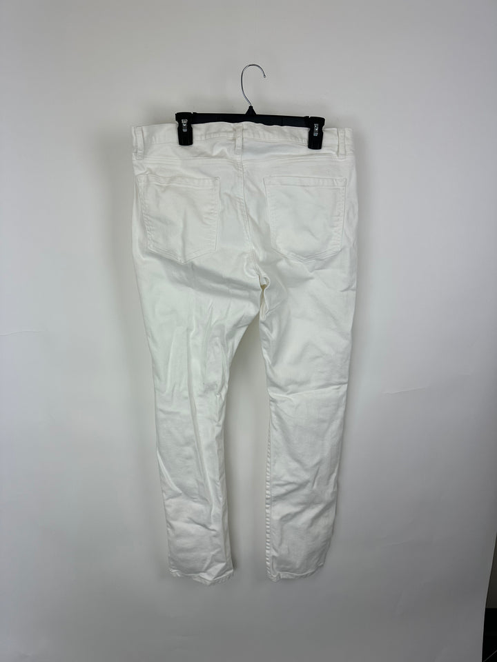 MENS And Now This White Ripped Skinny Jeans - Mens Waist Size 36