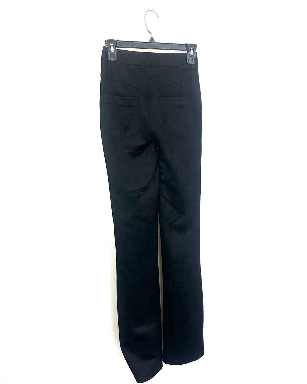 Black Soft Front Tie Pants - 0/2, 2/4