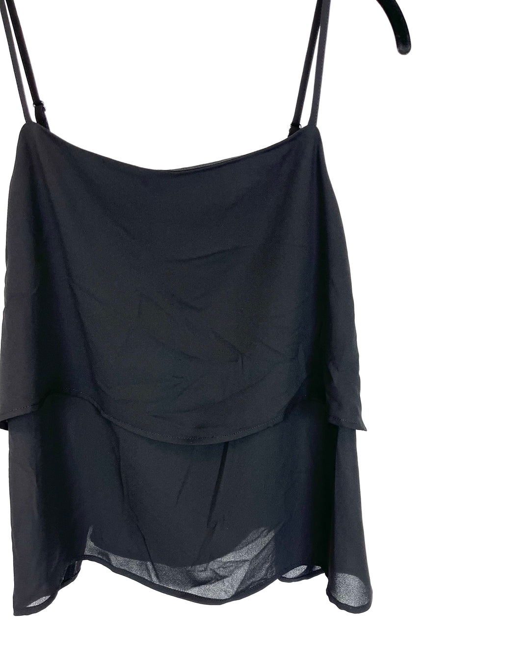 Black Layered Top - Size 6/8