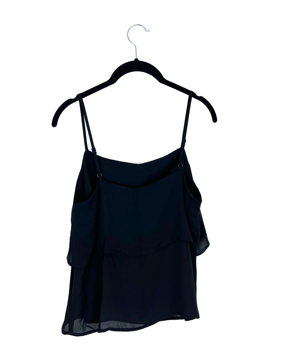 Black Layered Top - Size 6/8