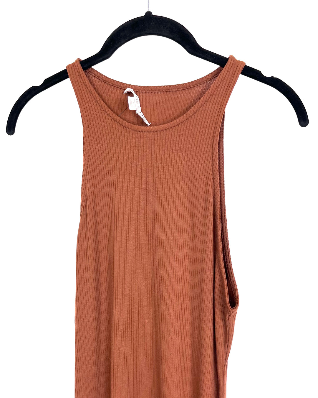 Brown Fitted Dress - Size 4/6