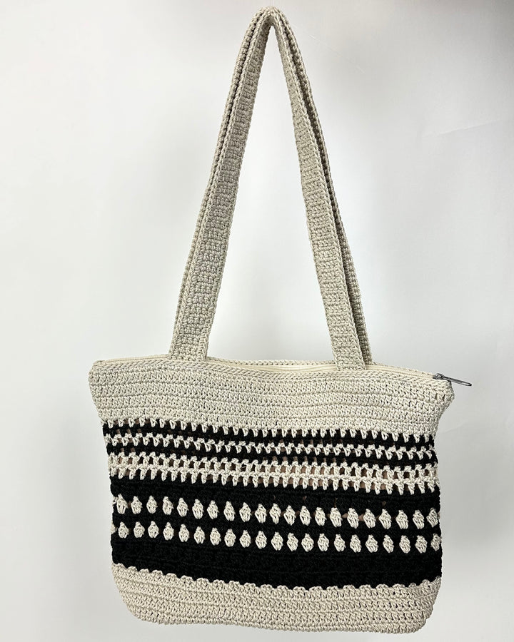 Black And White Small Tote Bag