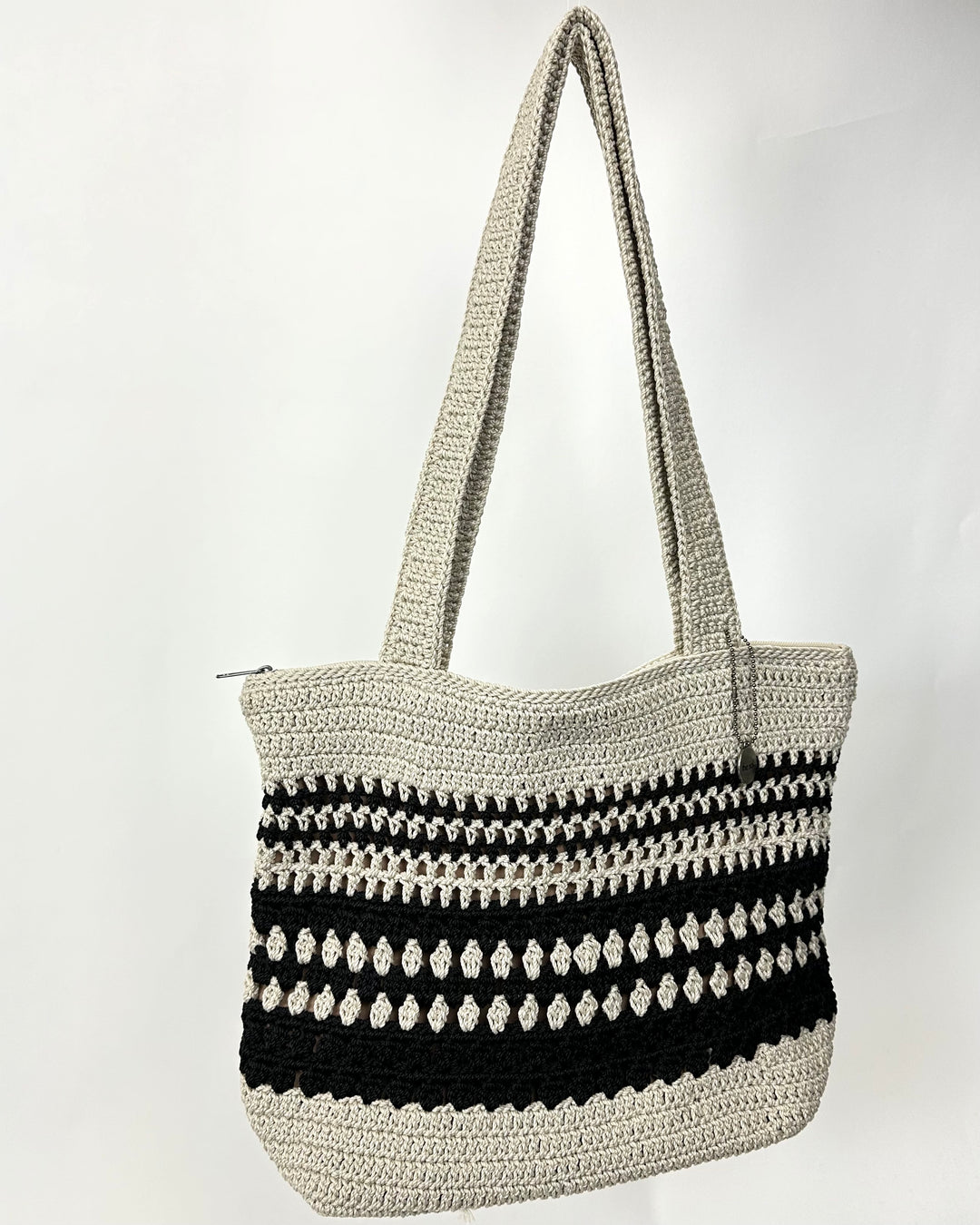 Black And White Small Tote Bag