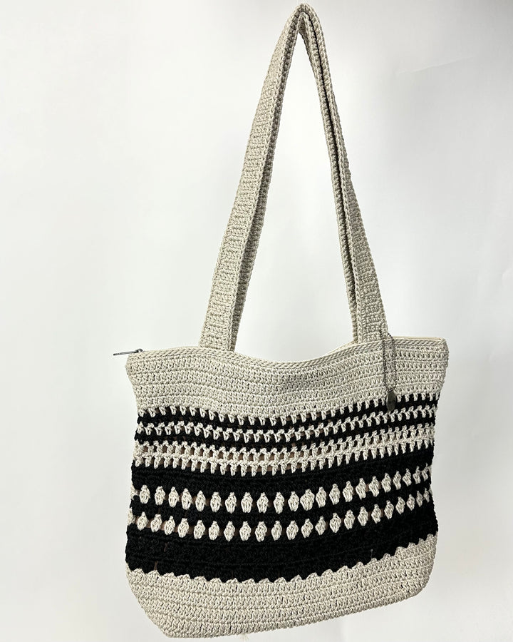 Black And White Small Tote Bag