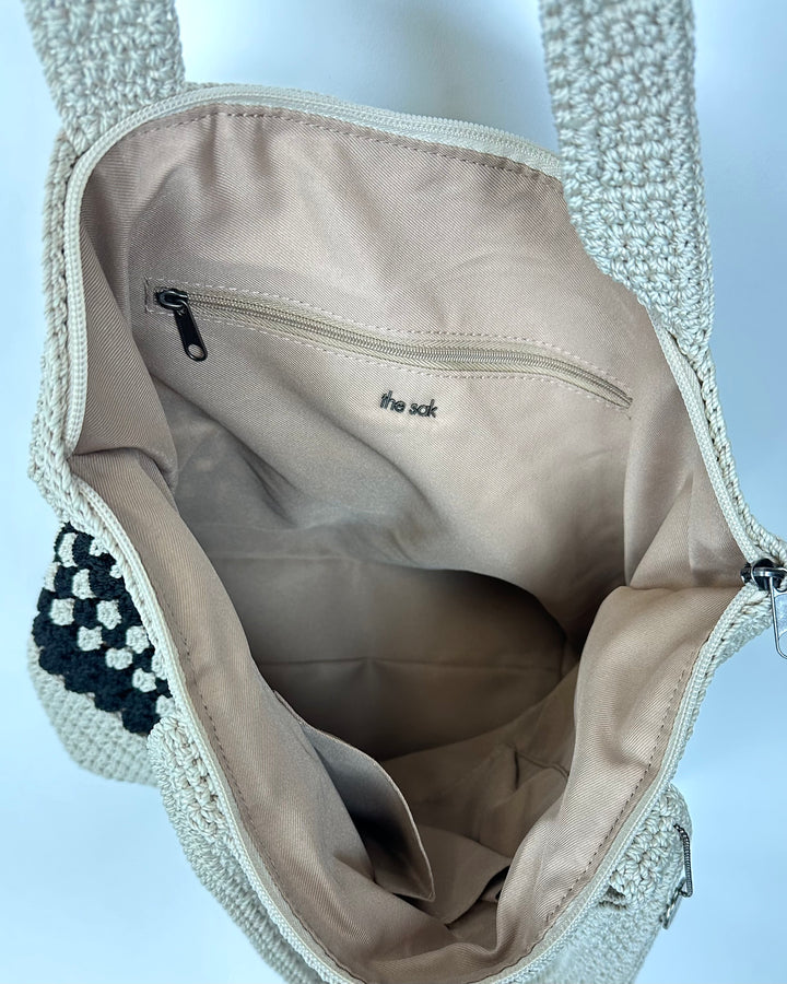 Black And White Small Tote Bag