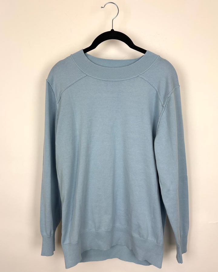 Light Blue Knit Sweater - Size 4/6