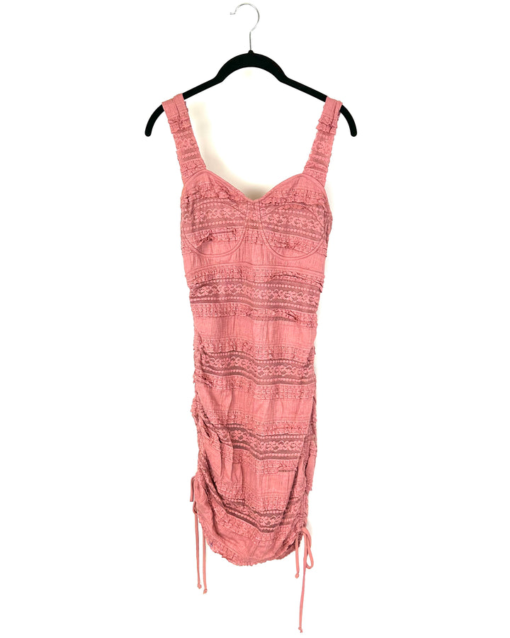 Pink Lace Dress - Size 4/6