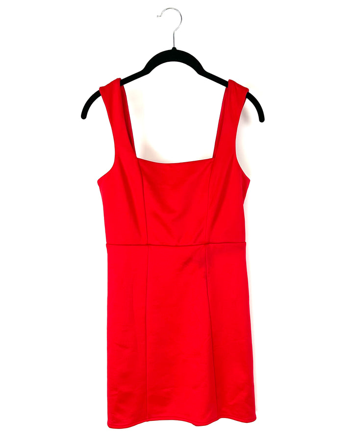 Bright Red Dress - Small