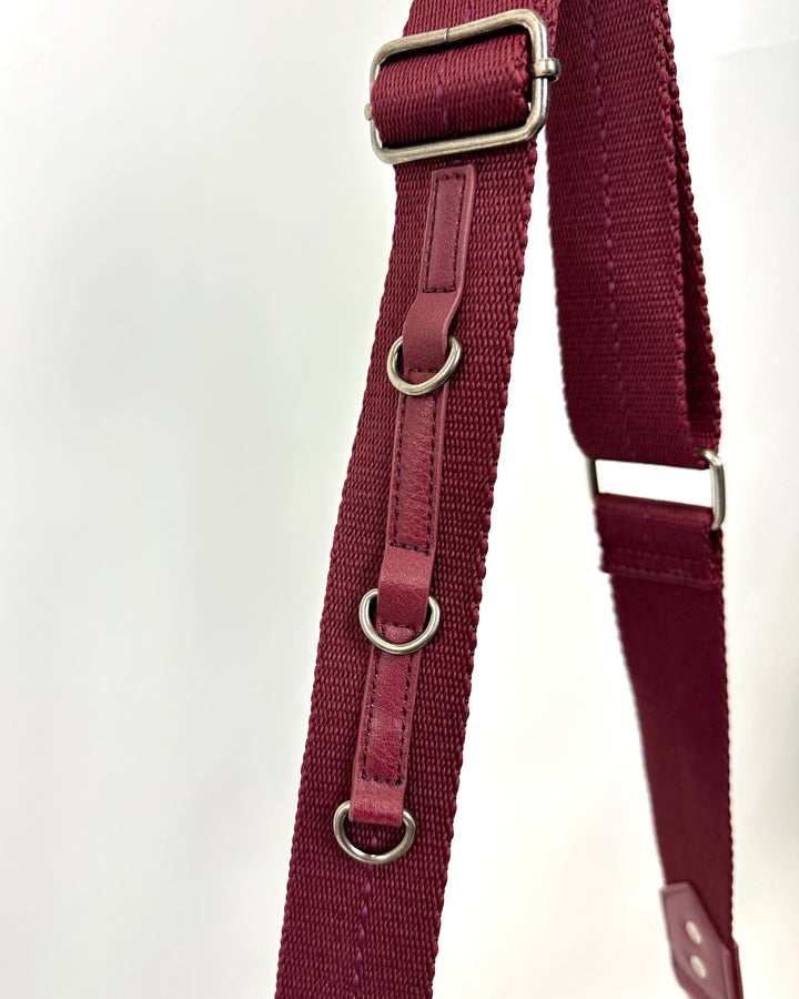 Burgundy Abstract Bag