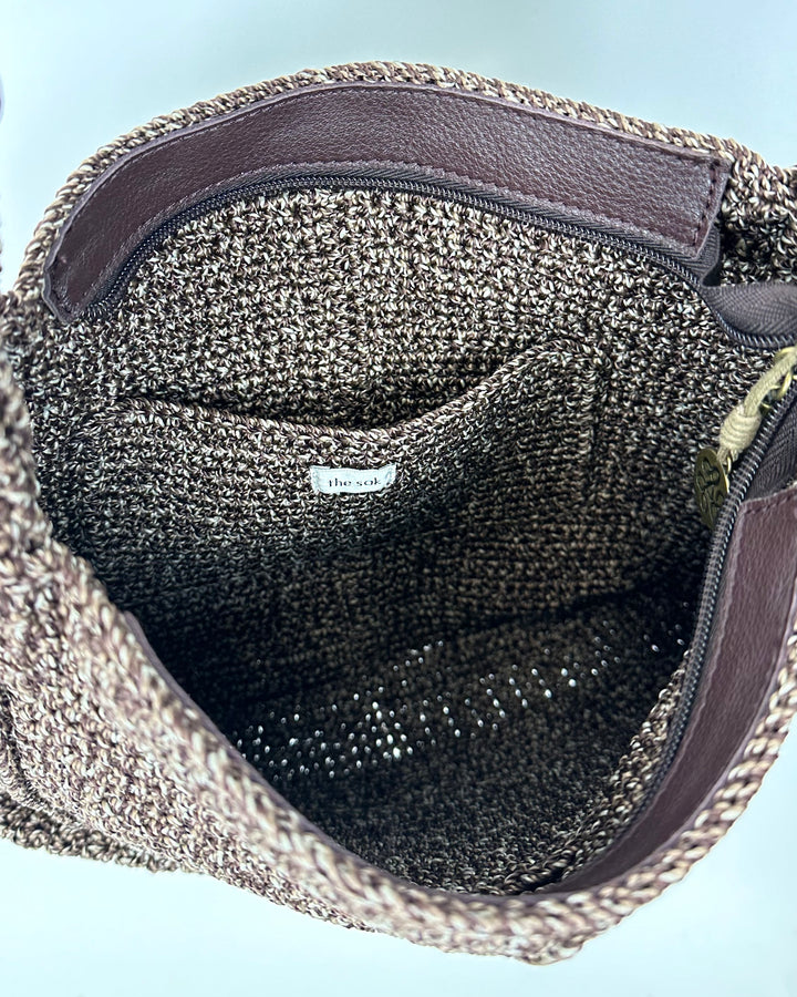 Brown Crochet Bag