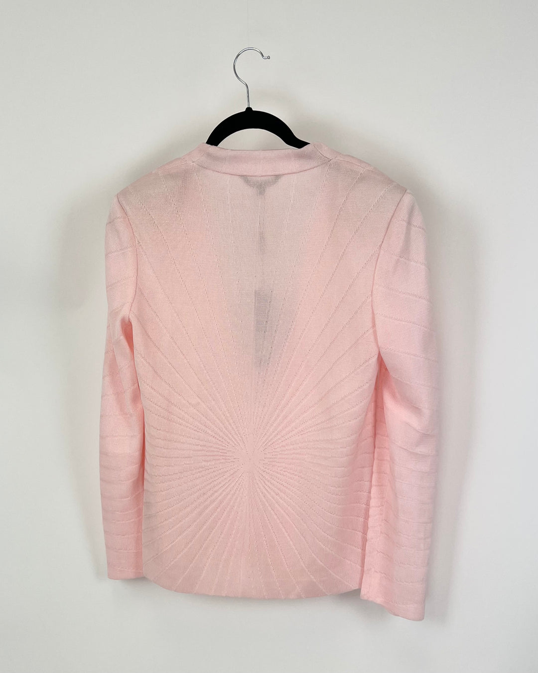 Pink Textured Cardigan - Size 2/4