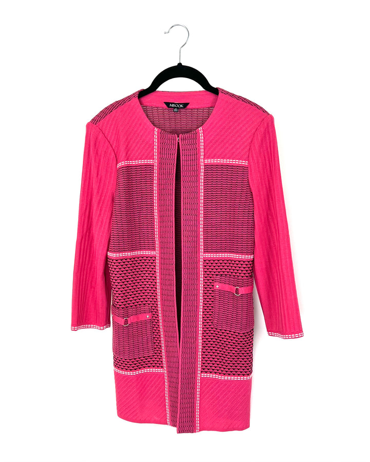 Pink Knit Cardigan - Size 2-4