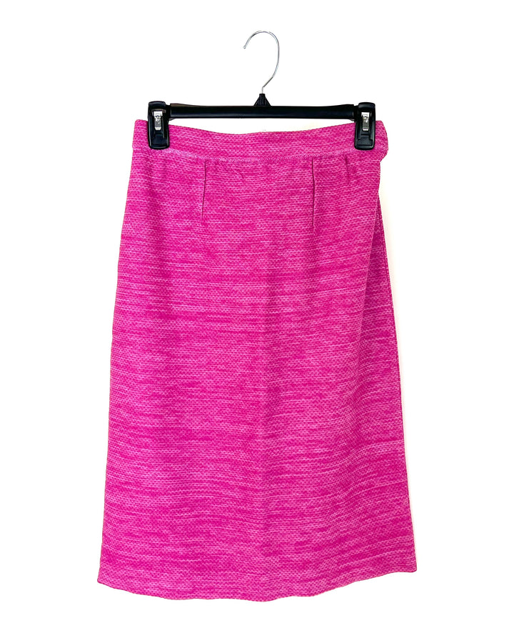 Pink Pencil Skirt - Size 2-4