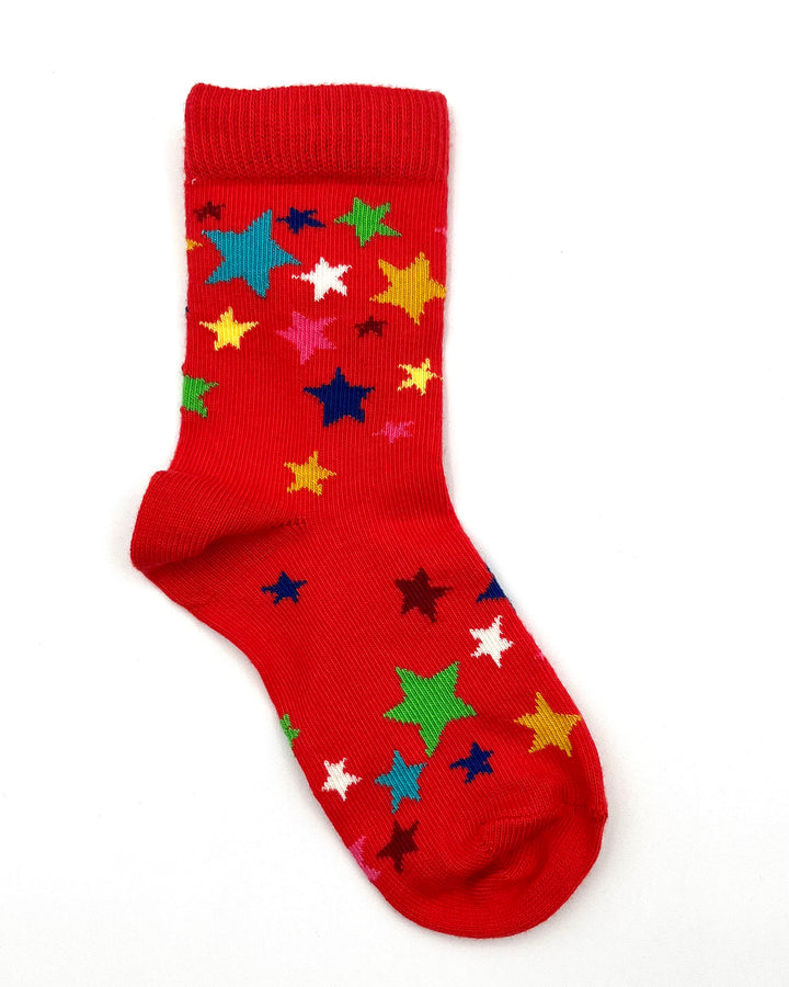 Star Print Socks - Adult And Kid Sizes
