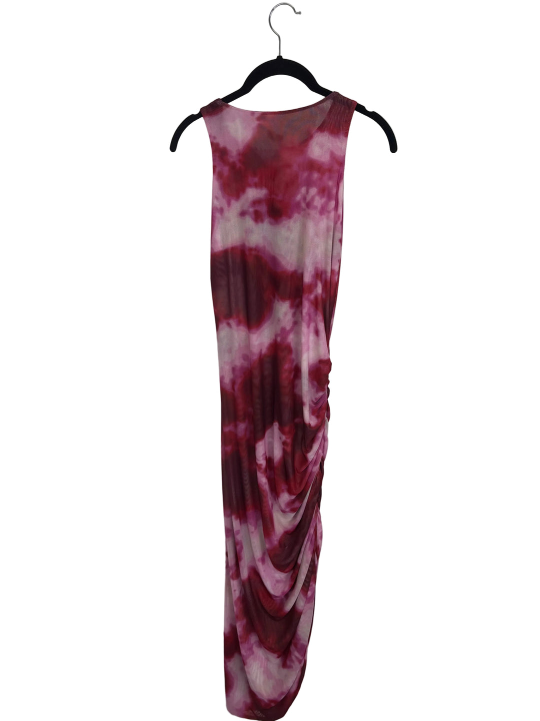 Berry Tie-Dye Ruched Dress - Size 4/6