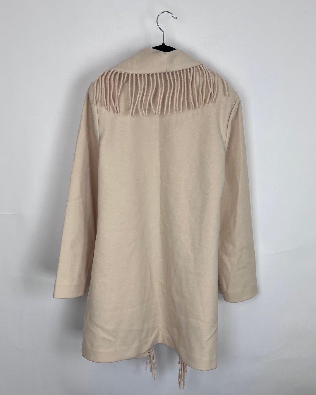 Cream Fringe Lightweight Jacket - Size 6/8