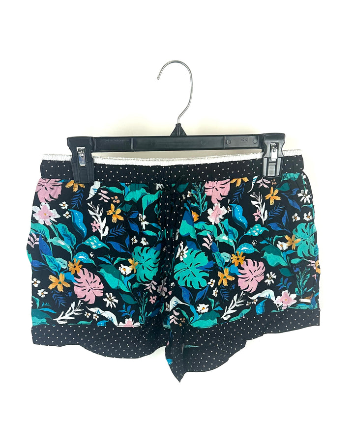 Tropical Print Shorts - Size 2/4