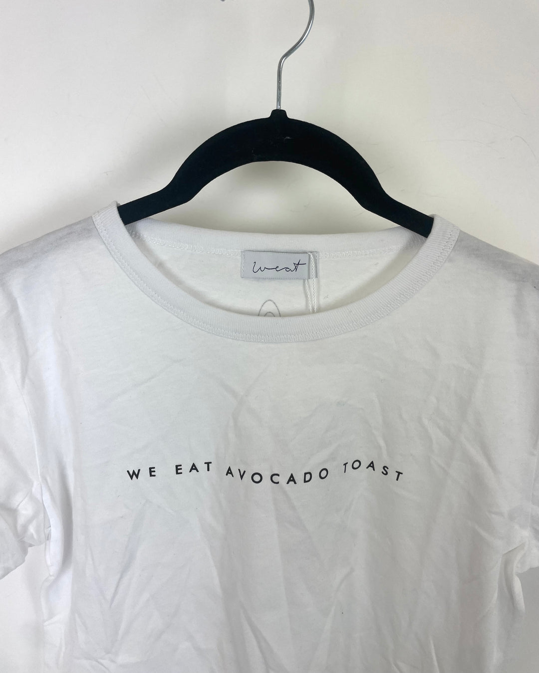 White Avocado Toast T-Shirt - Size 2/4