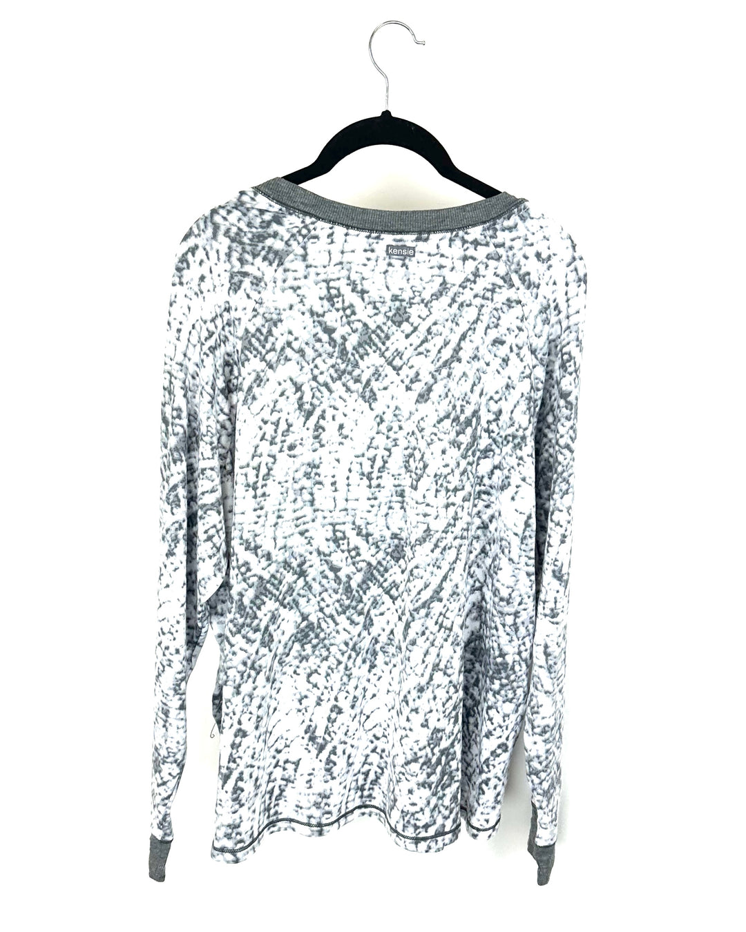 Soft Grey Sleepwear Top - Size 6/8