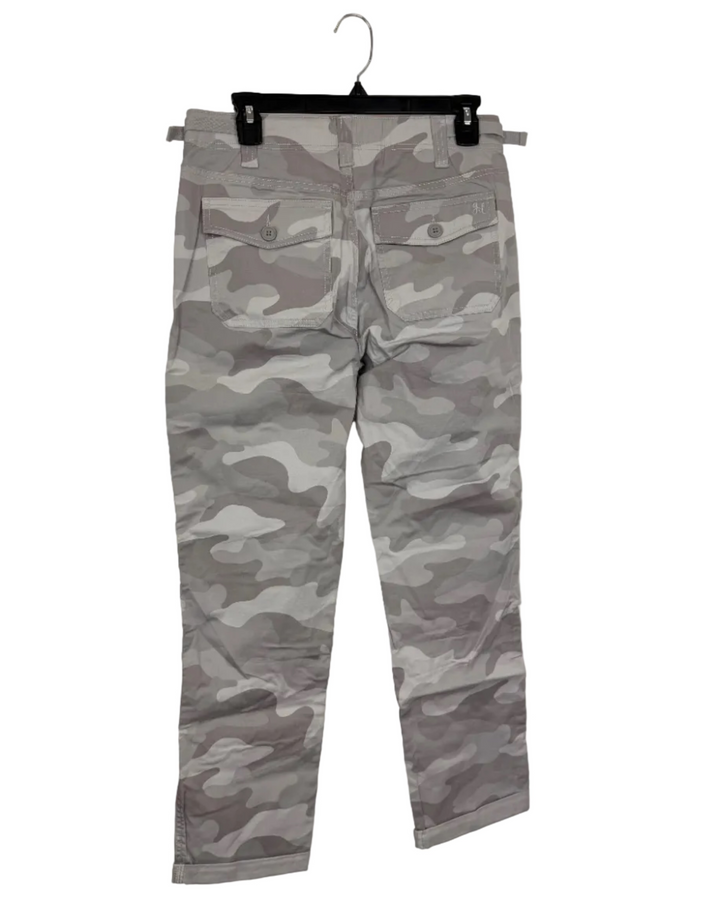 Camo Ankle-Length Pants - Size 4