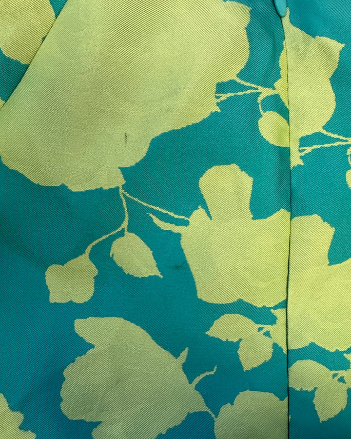 High Low Teal & Green Dress - Size 2/4